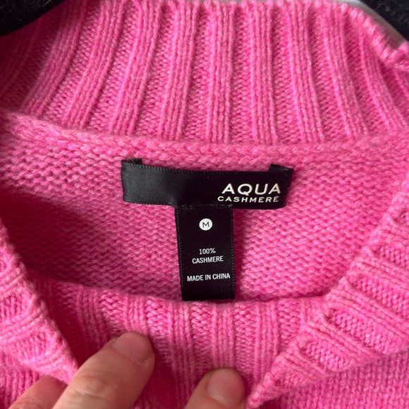 Pink cashmere sweater - Picture 2 of 4